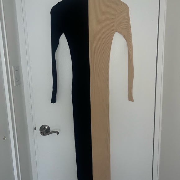 Staud Shoko two toned midi dress size S - Picture 5 of 6